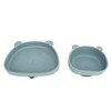 Baby Suction Plates Panda Shaped Powerful Suction Silicone Kid Suction