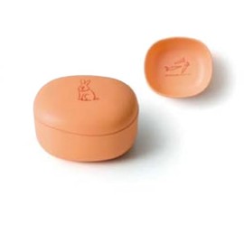 Nakajima Mogugu Dobutsu Bowl with Lid, Rabbit Size: Approx. W10, D9, H6.1, 24-463574