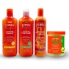 Cantu Kit Shampoo, Acondicionador, Activador Y Gel Aguacate