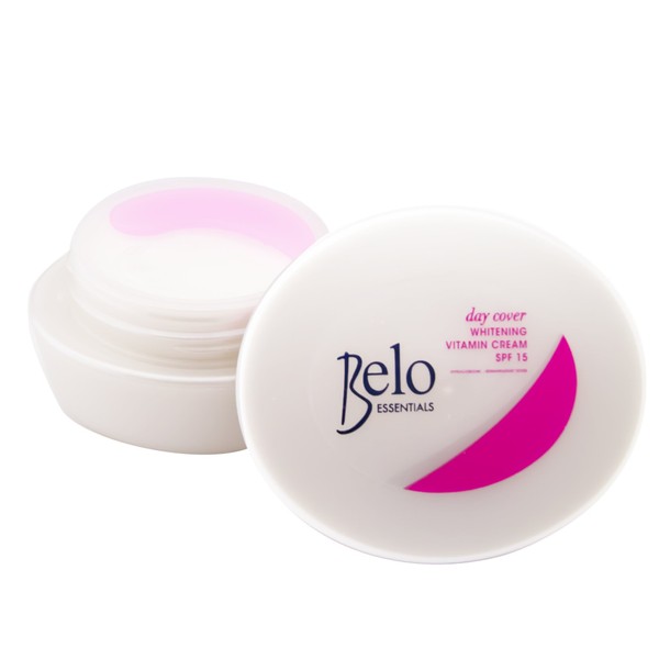 Belo Essentials Day Cover Whitening Vitamin Cream Spf15 - 50g Protects Against UVA and UVB Rays. by Belo Essentials