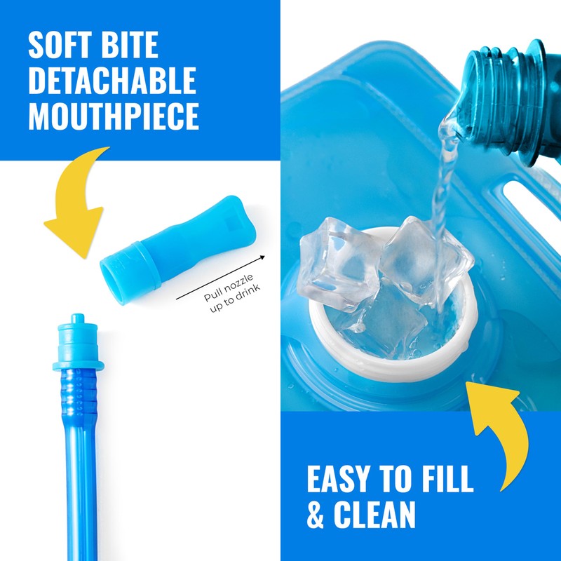 Tribalway Water Bladder 1.5L Hydration Bladder Reservoir – BPA Free