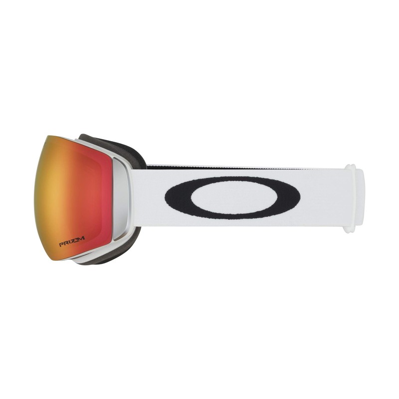 Oakley Flight Deck XM Snow Goggle (Matte White Frame/Prizm Torch