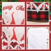 2 Pcs Christmas Chair Covers,Christmas Chair Back Covers Christmas Seat