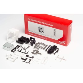 herpa Scania CS 085212 Driver's Cab with Short Wind Deflectors White