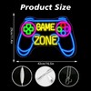 VYXIN Game Zone Neon-Schild für Wanddekoration, Neonlicht für Spielzimmer, Geschenkideen