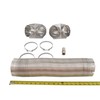 Smart Choice 8-Foot Semi-Rigid Dryer Vent Kit for Conntection, 2