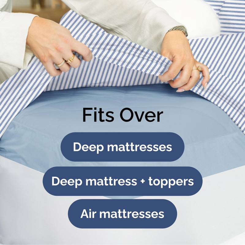 CGK Unlimited Extra Deep Split King Sheet Set - 7