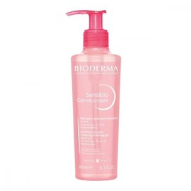 BIODERMA, Limpiador Facial, Sensibio Gel Moussant Micelar para Piel Sensible, Hidratación al instante, 200 ml
