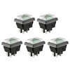 Heschen Rocker Switch On/Off 4 Port Green Light 16A 250VAC