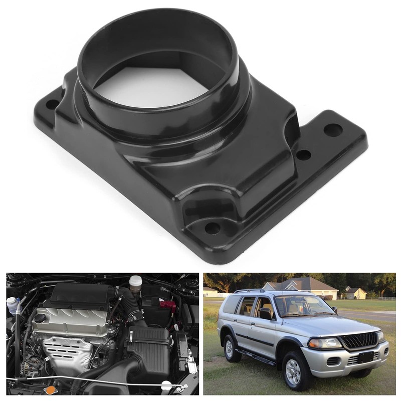 MAF Mass Air Sensor Adapter Engine Intake Filter Plate, 3in