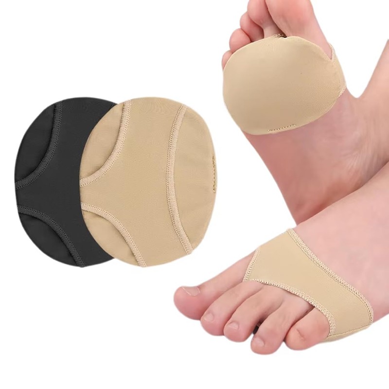 Metatarsal Pads, 2 Pairs of Bunion Pads, Forefoot, Reusable Forefoot
