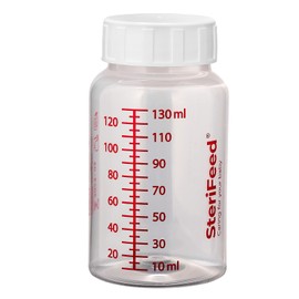 Sterifeed Baby Bottle, Reusable, Sterile, 130ml, Pack of 10