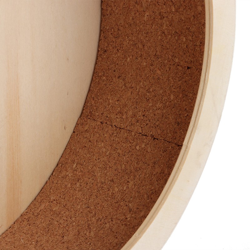 Wooden Bracket Silent Pet Exercise Running Wheel Toy for Hamster