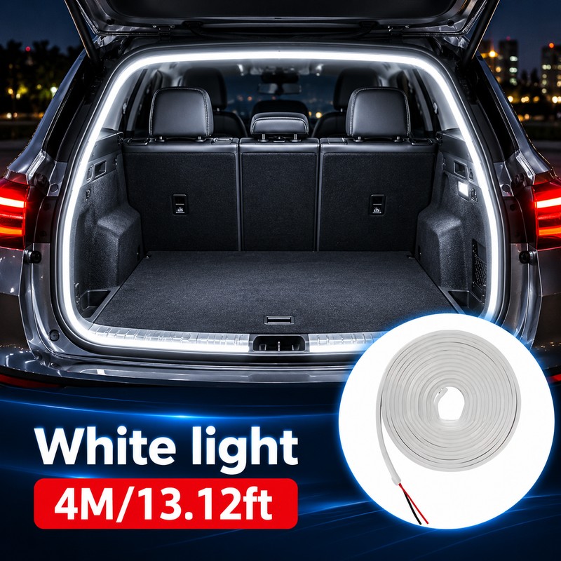 Car Trunk LED Light Strip for Interior Lighting – Flexible