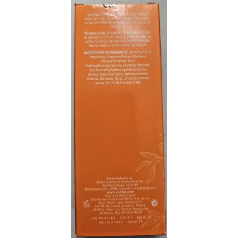 Jafra J-Sport Femme Eau De Toilette for Women 1.7 fl
