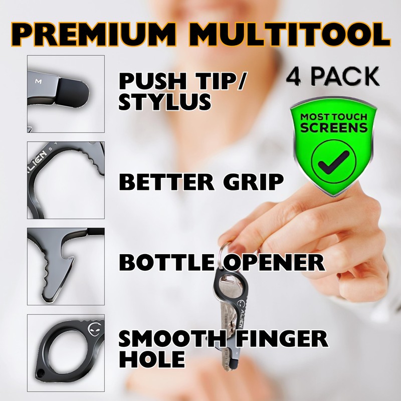 No Touch door opener tool - Premium Touchless key tool