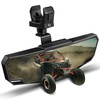 PZWLI UTV Rear View Mirror,RZR Center Rearview Mirrors for Polaris