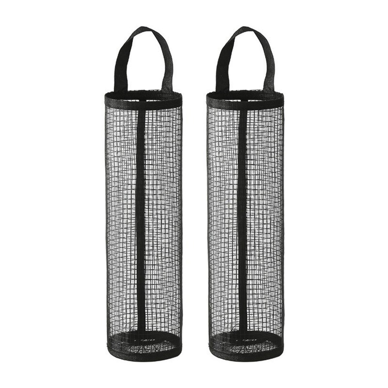 Pixaro 2PCS Carrier Bag Storage, Plastic Bag Storage Hanging, Mesh