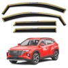 saleago Saleago in-Channel Window Rain Guards Fit for Hyundai Tucson