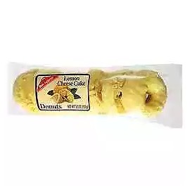 Bon Appetit Mini Lemon Cheese Donuts, 6 Count - Zesty and Creamy (Pack of 8)