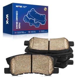 KAX D868 Brake Pads Rear Ceramic Brake Pads Fits for Jeep/Chrysler/Dodge/Mitsubishi-Patriot/200/Compass/Avenger/Sebring/Endeavor/Outlander/Outlander Sport/Lancer/Montero/Caliber