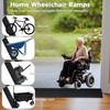 BEIEBIJOB 1" Rise Threshold Ramps for Doorways,Wheelchair Ramps for Home.