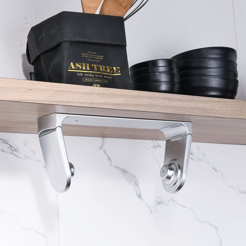 simpletome ONE Hand Tear Paper Towel Holder Under Cabinet Adhesive