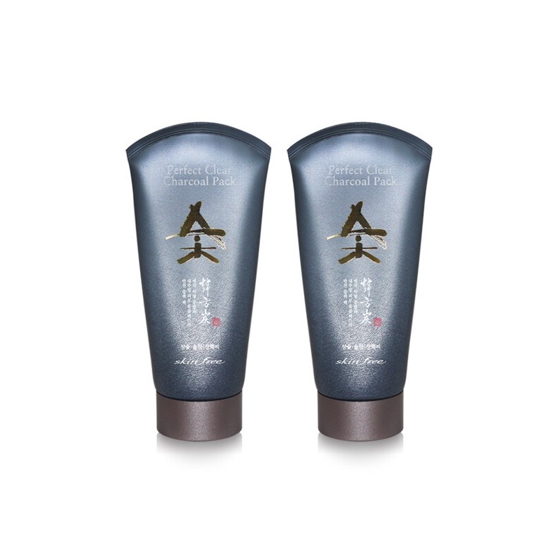 Nesura Skin Free Perfect Clear Charcoal Pack 120g / 네슈라