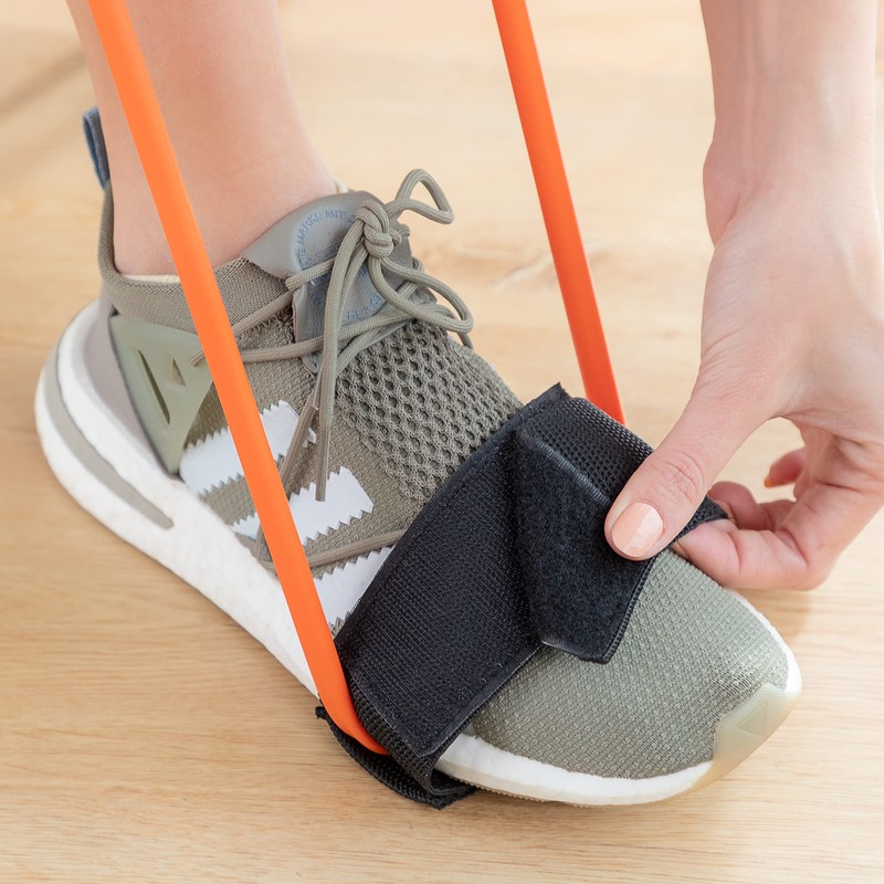 InnovaGoods - Fitness Belt with Resistance Bands, 40 lb Strength,