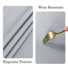 XWZO Table Cloth Rectangular Solid Table Cover Water Resistant Table