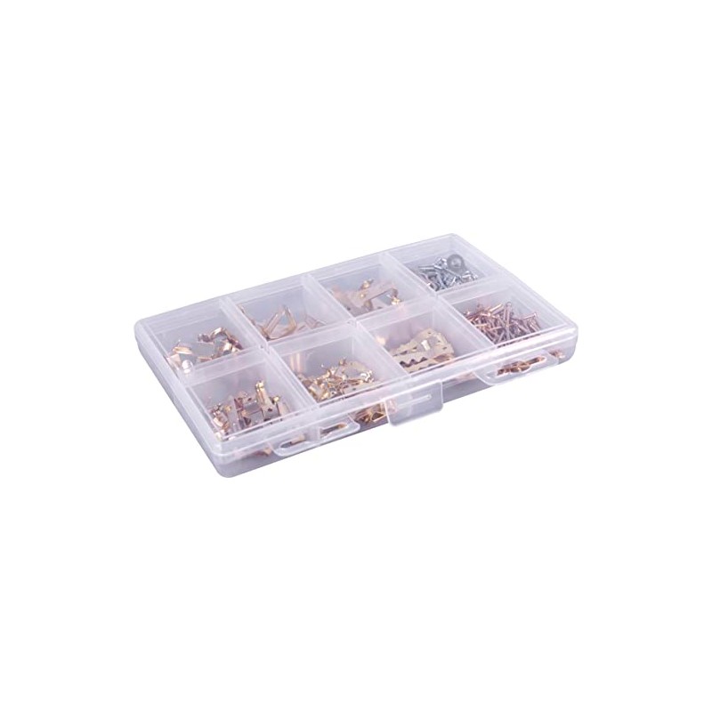200 Piece Picture Hanging Kit. Picture Hooks, Picture Wire. Picture