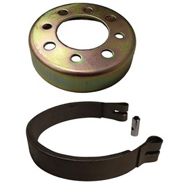 RAParts New Aftermarket 4" Brake Band and Drum Set for Go Karts and Minibikes 2251 4316