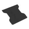 Black Rubber Horizontal Line Truck Bed Floor Mat Liner v2