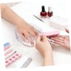 Cuencos para Remojar las Manos Transparente Bowl de Manicura para