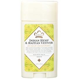 Nubian Heritage Deodorant - all Natural - 24 Hour - Indian Hemp and Haitian Vetiver - with Neem Oil - 2.25 Ounce - Pack of 2