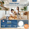 Amico 12 Pack 5 Inch 5CCT Ultra-Thin LED Recessed Can/Ceiling