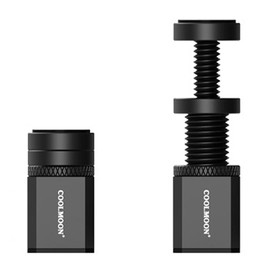 GRAVO STAY VGA SUPPORT STAY GPU SUPPORT SUPPORT GPU STAY GRAPHIC BOARD SUPPORT STAY ADJUSTABLE HEIGHT (Black, S, 2.8-5.0cm)