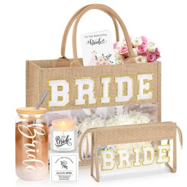 JoycuFF Bride Gifts, Bridal Shower Gifts, Bachelorette Gift for Bride to be Gift for Wedding Day Bachelorette Party Engagement Honeymoon