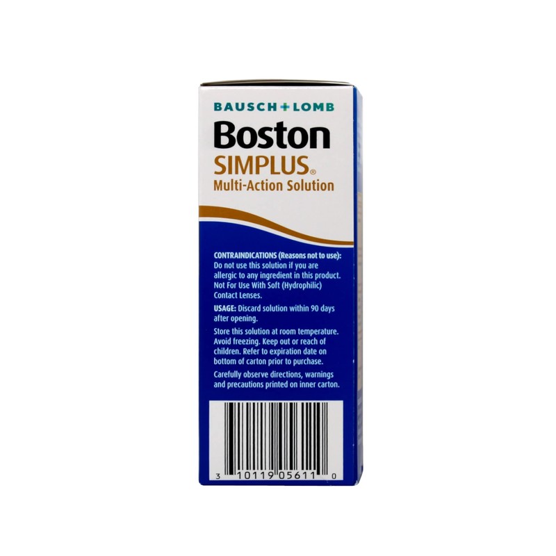 Bausch + Lomb Boston Simplus Multi-Action Solution - 3.5 oz,