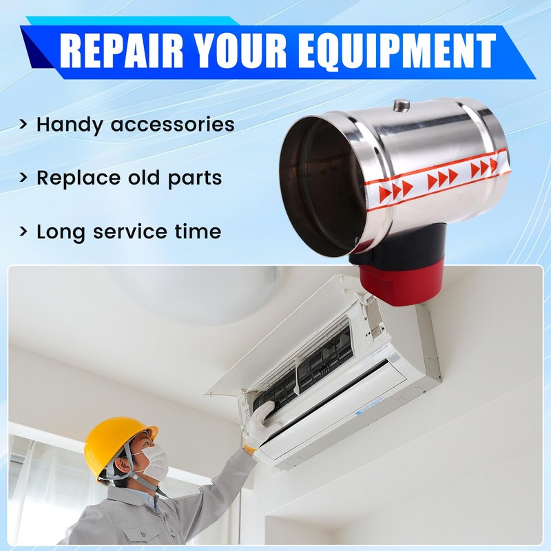 220V Stainless Steel Electric Damper Electric Air Valve Motorized Check