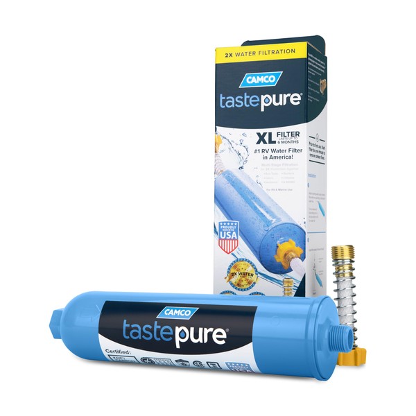 Camco Camco Tastepure XL RV Water Filter - Reliable RV