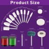 114 PCS Polishing Kit with 2Pcs Polishing Compound for Dremel,
