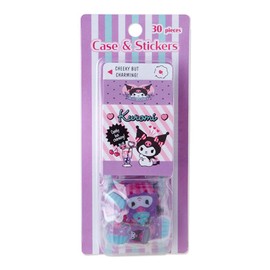 Kuromi / my melody milk pack case and sticker (shopping)