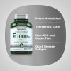 Vitamin E 1000 IU Softgels | 120 Count | With