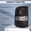 Mayello Pair Tail Lights Driver & Passenger Side For Ford