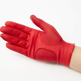 Hoapili Hawaiian Camouflage Golf Gloves Women's Right Hand Wear Red S(20-21cm)