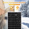 PFCTART 200W 12V Solar Panel Kit Monocrystallin