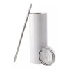 Ele-Gate Vaso Térmico Con Popote De Acero Inoxidable Tapa Sellable