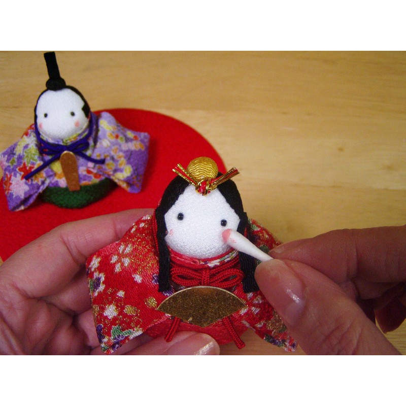 Multi Compression Breeze, Crepe, Macrame, "Chicks 雛人形" Handmade Kit