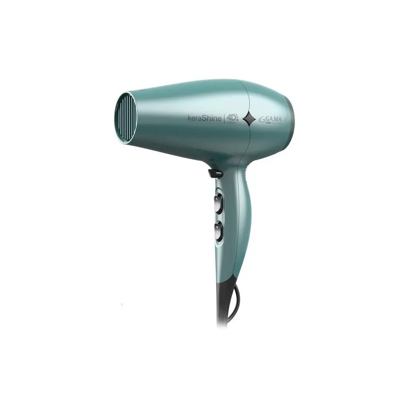 Secadora Cabello Profesional Diamond Kerashine Iones Y Ozono Color Turquesa